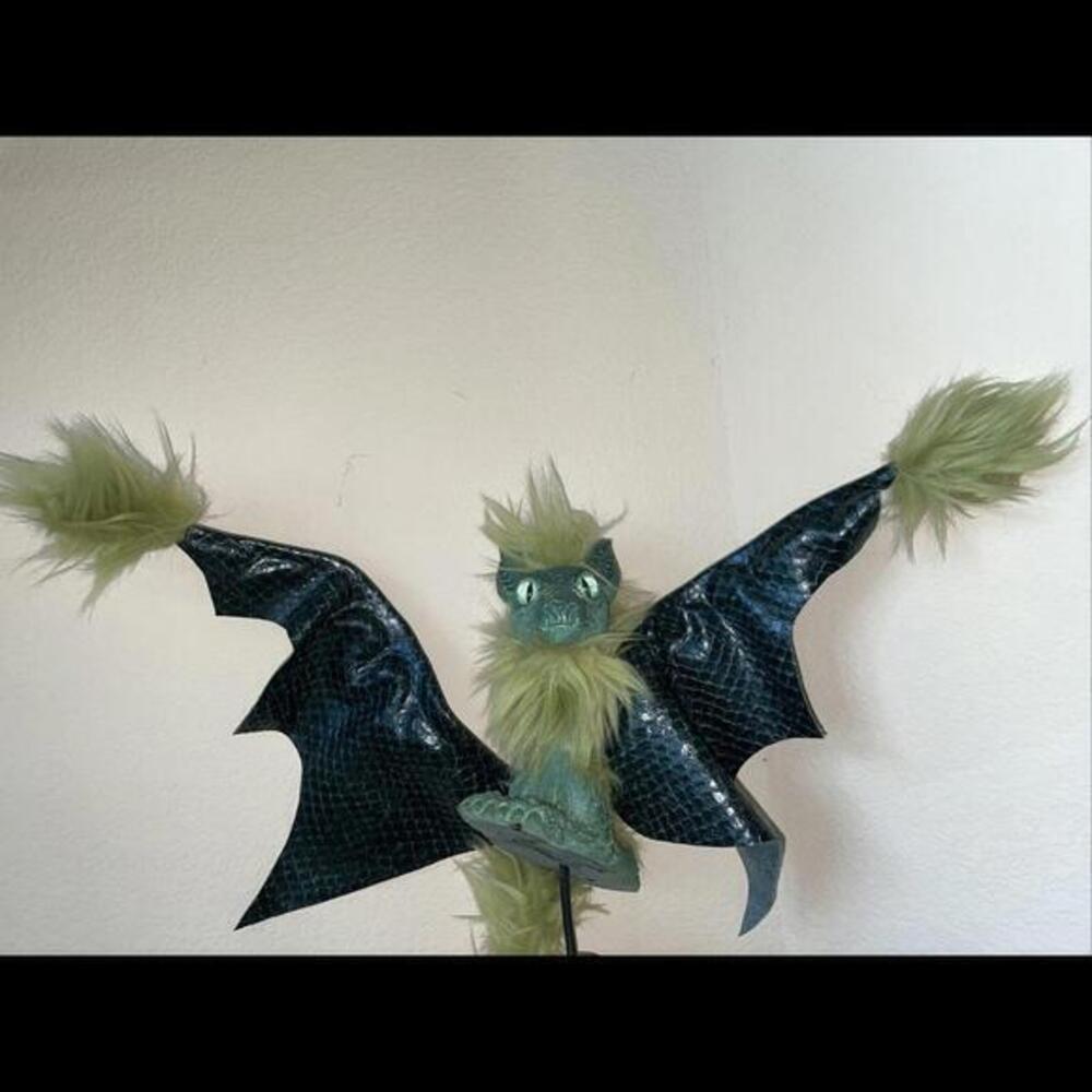 Rare Imaginarium/Alfaro Drabbit Winged Bat Cable Puppet Signed